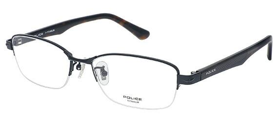 メガネ POLICE ポリス チタンフレーム 国内正規代理店品 2024年モデル VPLN71J-0530【送料無料】【コンビニ受取対応商品】ナイロール