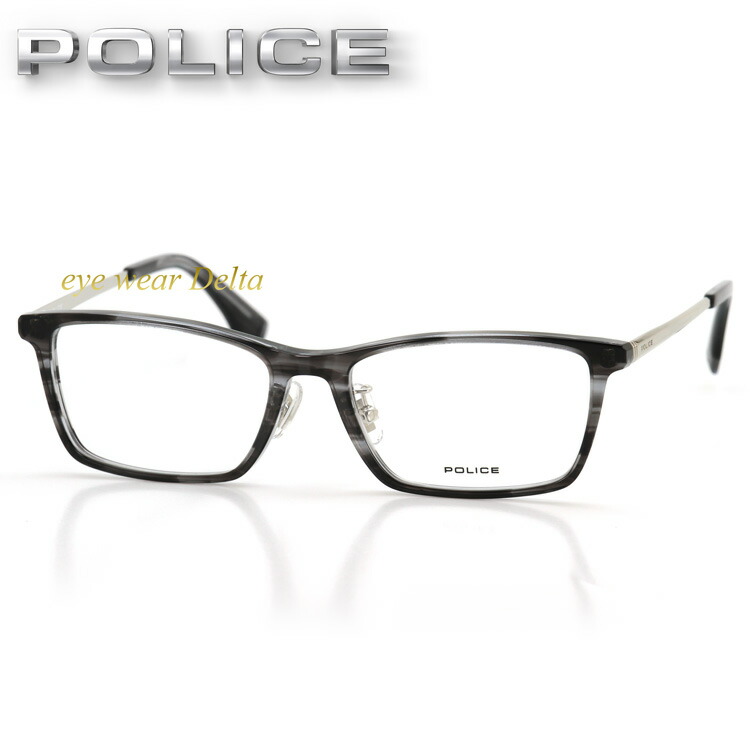 POLICE ポリス メガネ フレーム 2025モデル VPLR86J-09WG 国内正規代理店品【送料無料】【コンビニ受取対応商品】｜アイウェア・デルタ 7,700円
