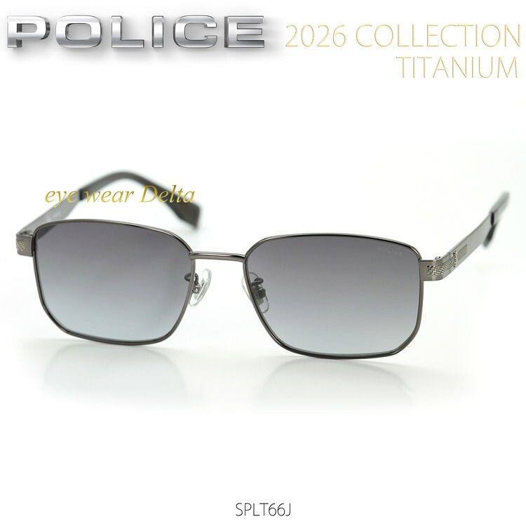 POLICE ポリス サングラス 2026年モデル SPLT66J-0568 国内正規代理店商品