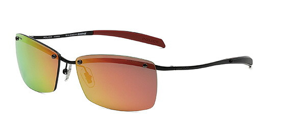 POLICE×SWANS ポリス 偏光サングラス 2026年モデル SPLT77J-530P MITレンズ 国内正規代理店商品 チタンフレーム