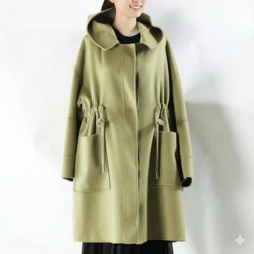 【ユウ】Lallia Mu ラリアムー テーラードミドルコートゆったり 楽天市場】キルトフードミドルギャザーコート ラリアムー 38サイズ