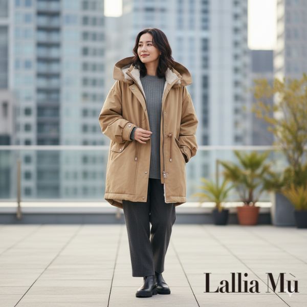 楽天市場】ファーポケットダウンジャケット ラリアムー 38サイズ