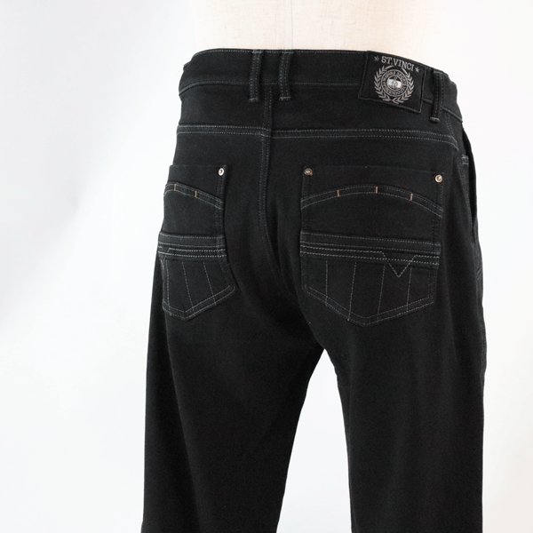 楽天市場】バーニヴァーノ 2タック デニムパンツ BAW-MJZ4890 刺繍 40