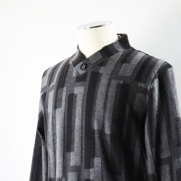 長袖Tシャツ 48サイズ フェリシスステラ 351703 LT 秋 冬 メンズ カジュアル 洋服 カットソー Vネック 30代 40代 50代暖かい メンズ ブラック 起毛 1点物 L/2L ロンt 新品 正規品