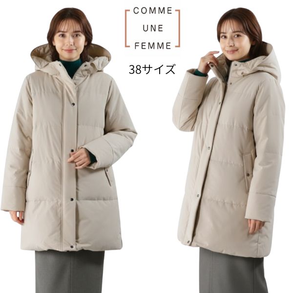 楽天市場】ファーポケットダウンジャケット ラリアムー 38サイズ