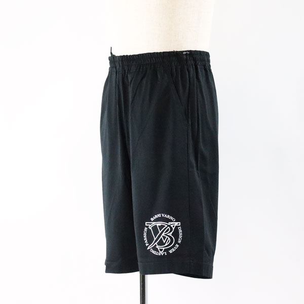 バーニヴァーノ ショートパンツ Lサイズ bss-osh5268 ハーフパンツ 春夏 メンズ カジュアル ブラック 40代 50代 60代 1点物 バーニバーノ barnivarno ブラック クロ black