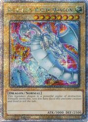 英語版　黄　Blue-Eyes White Dragon(25thS)(1st)(青眼の白龍)(絵違い)(RA04-EN002)