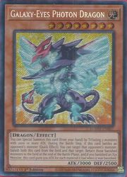 楽天市場】英語版 黒 No.107:Galaxy-Eyes Tachyon Dragon(GLR)(1st