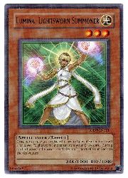 英語版　茶　LUMINA LIGHTSWORN SOMMONER(SR)(ライトロード・サモナールミナス)(CP08-EN005)