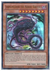 英語版　茶　JORMUNGARDR THE NORDIC SERPENT(U)(極星邪龍ヨルムンガンド)(LC05-EN001)画像