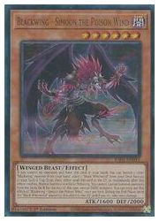 英語版　茶　Blackwing-Simoon the Poison Wind(U)(1st)(BF-毒風のシムーン)(RA01-EN012)画像