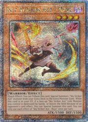 英語版　茶　Sky Striker Ace-Raye(25thS)(1st)(閃刀姫-レイ)(絵違い)(RA04-EN026)