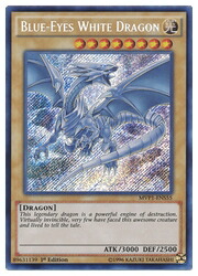 楽天市場】英語版 黄 BLUE EYES WHITE DRAGON(SR)(青眼の白龍)(DT01
