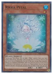 英語版　茶　Rikka Petal(SR)(1st)(六花のひとひら)(SESL-EN014)画像