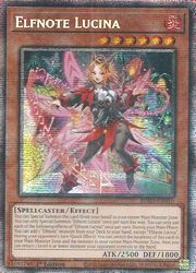 英語版　茶　Elfnote Lucina(STR)(1st)(耀聖の花詩ルキナ)(BPRO-EN010)