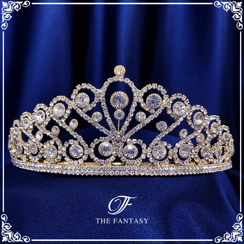 ティアラ 結婚式 ウエディング 披露宴 ブライダル tiara 花嫁 髪飾り ft7110gd The Fantasy ティアラ 結婚式 ウエディング 披露宴 ブライダル tiara 花嫁 髪飾り ft8026sr