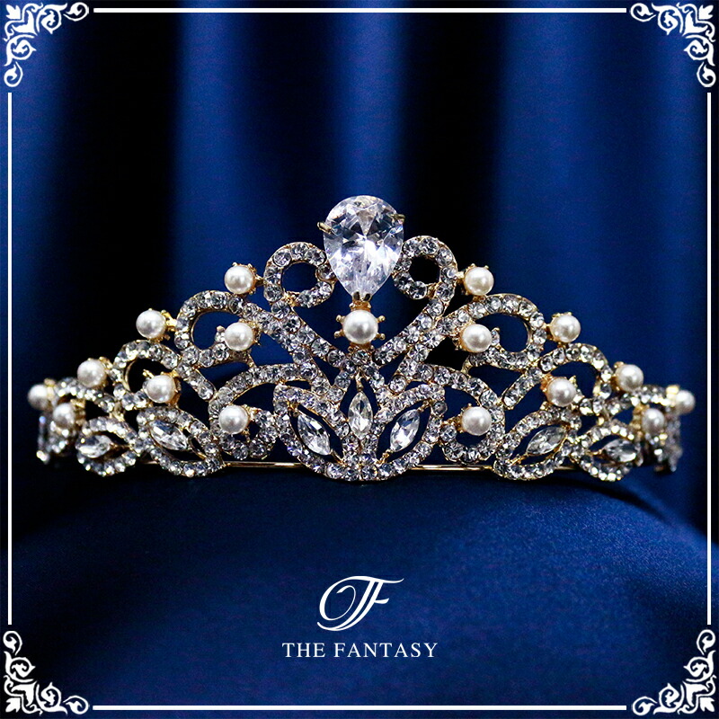 楽天市場】ティアラ 結婚式 ウエディング 披露宴 ブライダル tiara 花嫁 髪飾り ftka114gd : The Fantasy 楽天市場】ティアラ 結婚式 ウエディング 披露宴 ブライダル tiara 花嫁 髪飾り ftka114gd : The Fantasy