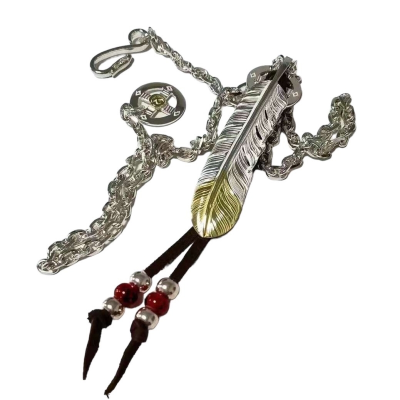 楽天市場】18金 ペンダントトップ 先金フェザー 18k ネックレストップ