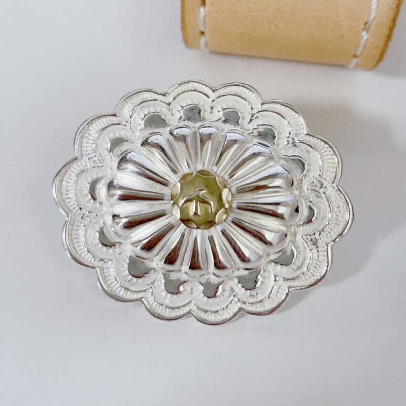 楽天市場】18金メタルフラワーコンチョ大 : Fashion Bonita