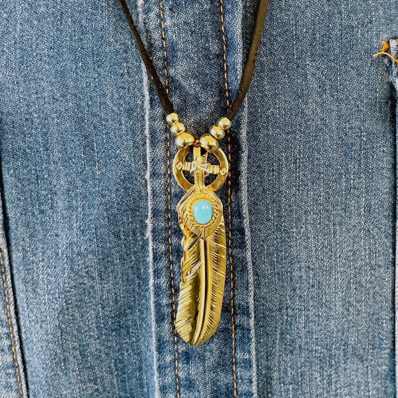 楽天市場】メンズ ネックレス ペンダント フェザータイプ 復刻