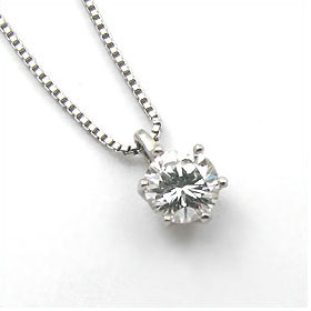 楽天市場】鑑定書付きネックレス ダイヤモンド 0.25ct F SI1 EXCELLENT