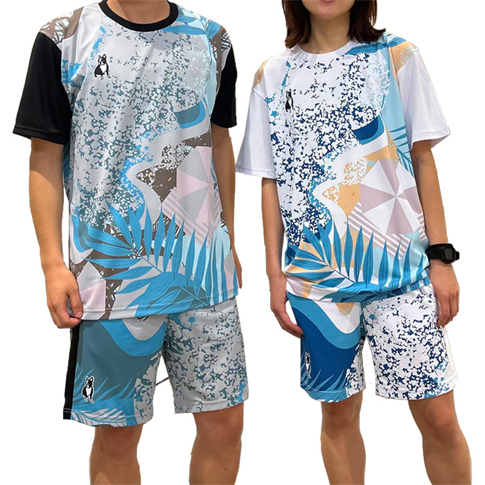 ClaudioPandiani/SoccerJunky(サッカージャンキー) プラシャツ「フットサル Resort-2025 ワークアウトシャツ\u0026ワークアウトパンツ」(cp25c03-04)【フットサル サッカー プラシャツ プラクパンツ 用品】