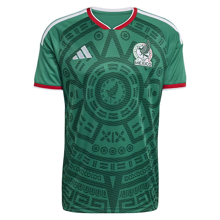 メキシコ代表 ユニフォーム「Adidas/アディダス メキシコ代表ユニフォーム 2026 ホーム」(jl8580)【サッカー ウェア トップス 半袖 ユニフォーム】