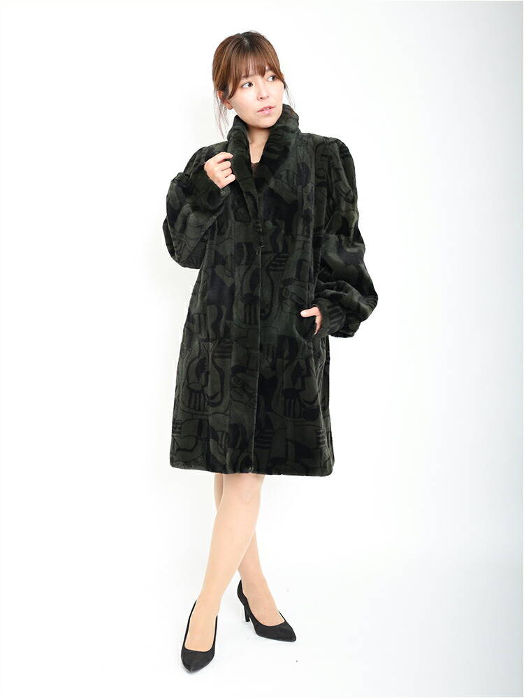 楽天市場】【新品】超人気/シェアードミンクリバーシブルデザイン