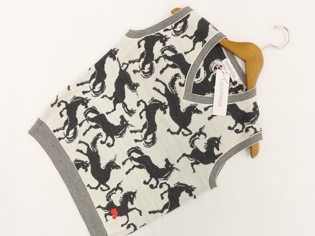 コグノーメン サイズ:M  RE-KN-U03 ボーダーVネックベスト 中古 BS99 楽天市場】コグノーメン COGNOMEN サイズ:M RE-KN-U03 ボーダーVネック