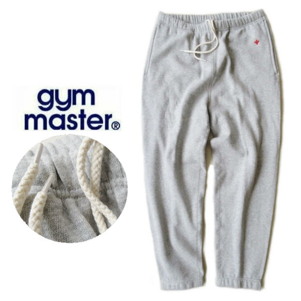体操場お師匠さん★GYM MASTER【トンプキンスウェットパンツ】もの柔らか裏起毛スウェットパンツ G621760 03/杢薄墨色 ズボン・パンツ-メンズファッション