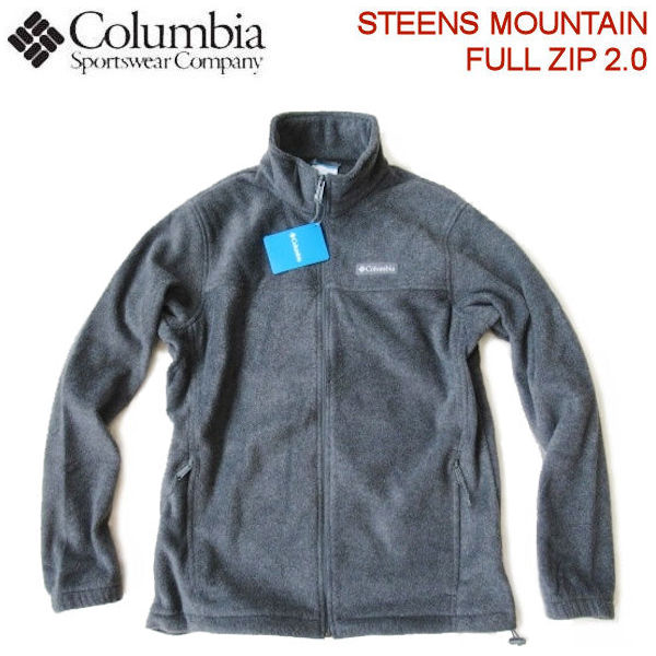 Columbia /コロンビア 【スティーンズマウンテンフルジップ2.0フリースジャケット】 STEENS MOUNTAIN FULL ZIP 2.0　WE3220　048/チャコールヘザー