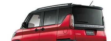 デリカミニ2023.5～B48A系高品質、高精度、高透明　カット済みスモークフィルム　ウィンコススタンダードシリーズ