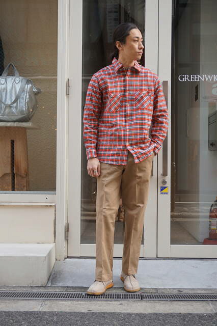 『ALL AMERICAN KHAKIS 』　(オールアメリカンカーキ )　8.5oz ツイル　クラマートンパンツ 　ブリティッシュカーキ　 クラシックチノパンツ　アメリカ製