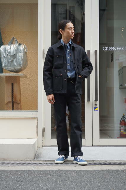 ★TELLASON テラソンCONE DENIM デニムカバーオール sizeL Hummingbirds'hill shop / TELLASON COVERALL JACKET SELVEDGE