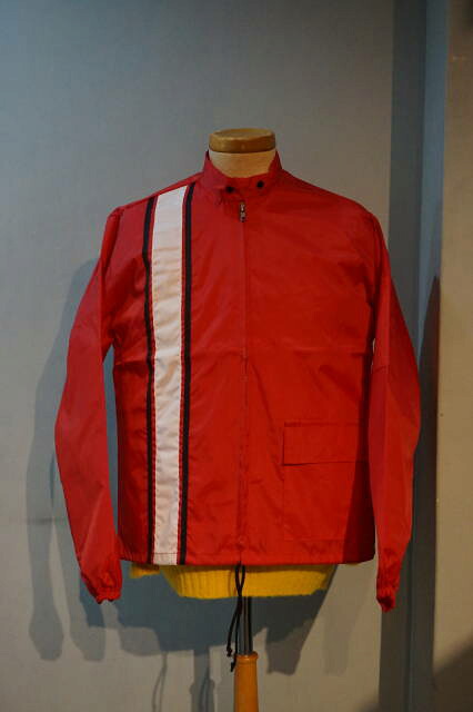 『UFO』(ユーエフオー)　ナイロン ドライバーズジャケット　レーシングジャケット　MADE　IN　USA