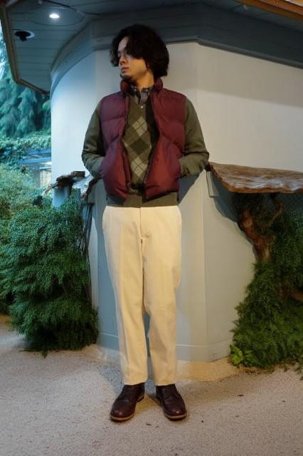 『CRESCENT DOWN WORKS』（クレセントダウンワークス）別注  ノースバイノースウエスト より良い（BUGUNDYｘBUGUNDY）MADE IN USA