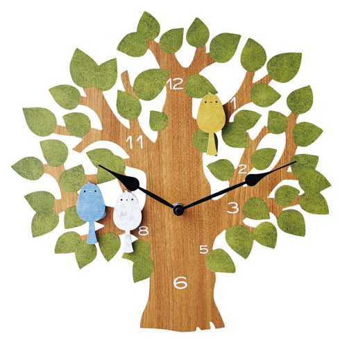 TURUL WALL CLOCK GREEN　（トゥルル ウォール クロック グリーン） CL-9891GN 【送料無料】 【IF】 【ポイント10倍】