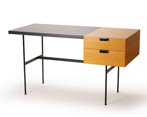 F031 PETIT DESK OAK×BLACK　（F031 プチ デスク オーク×ブラック） 【別途送料が掛かります】 【ポイント11倍】