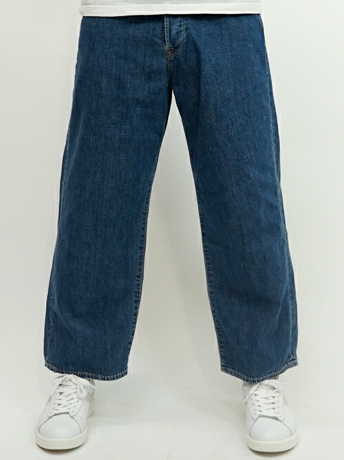 【KURO|クロ】CARVER HERITAGE WASH 01 8oz カーバーデニム ワイドデニム パンツ インディゴ 送料無料【962014】|FOCUS