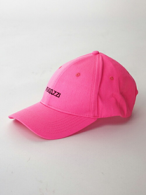 【国内正規品】【FUGAZZI ByB|フガッジバイビーワイビー】FUGAZZI CAP ロゴキャップ コットンキャップ ピンク メンズ【FUGAZZICAPPINK】|FOCUS
