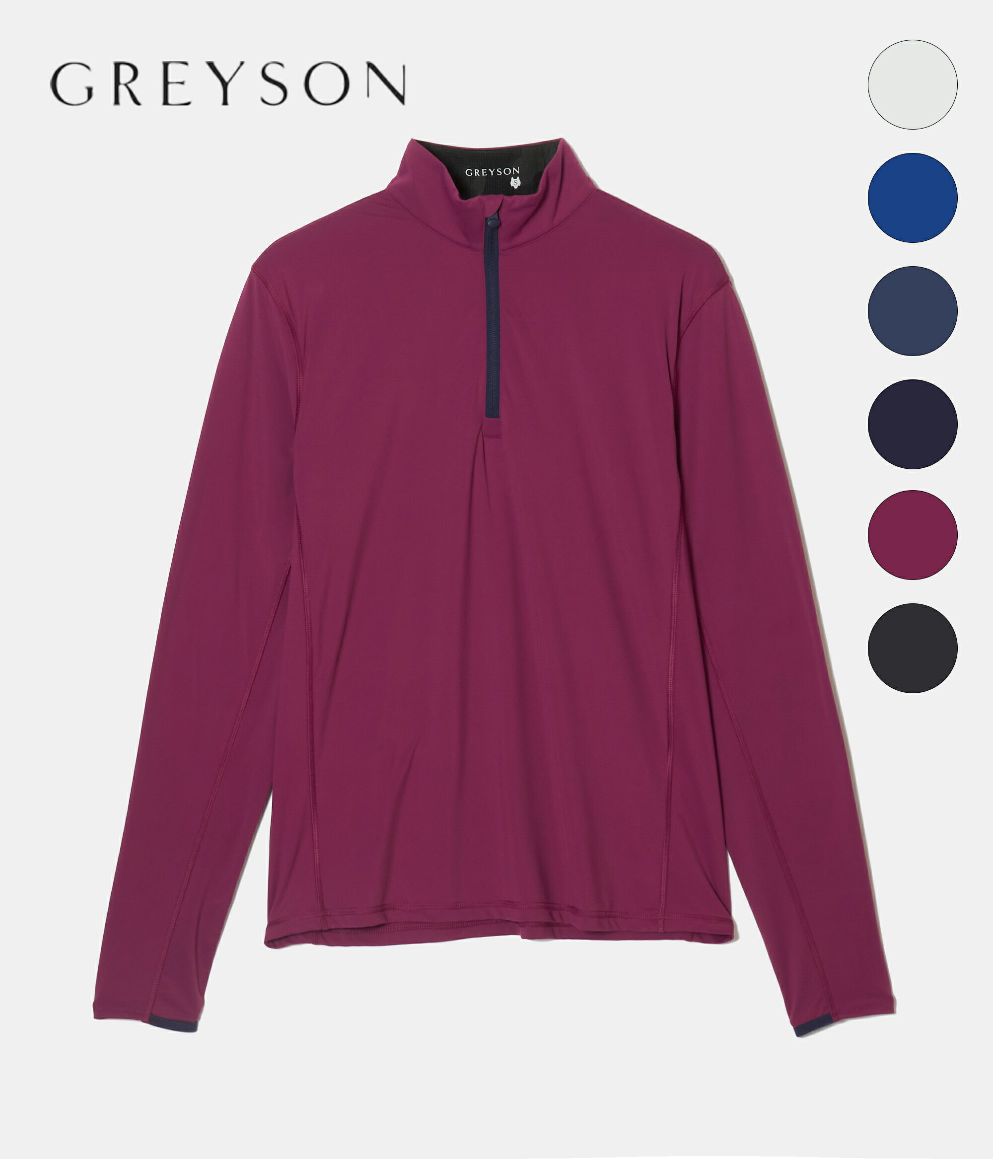 Greyson グレイソン ジップアップシャツ M（L）-