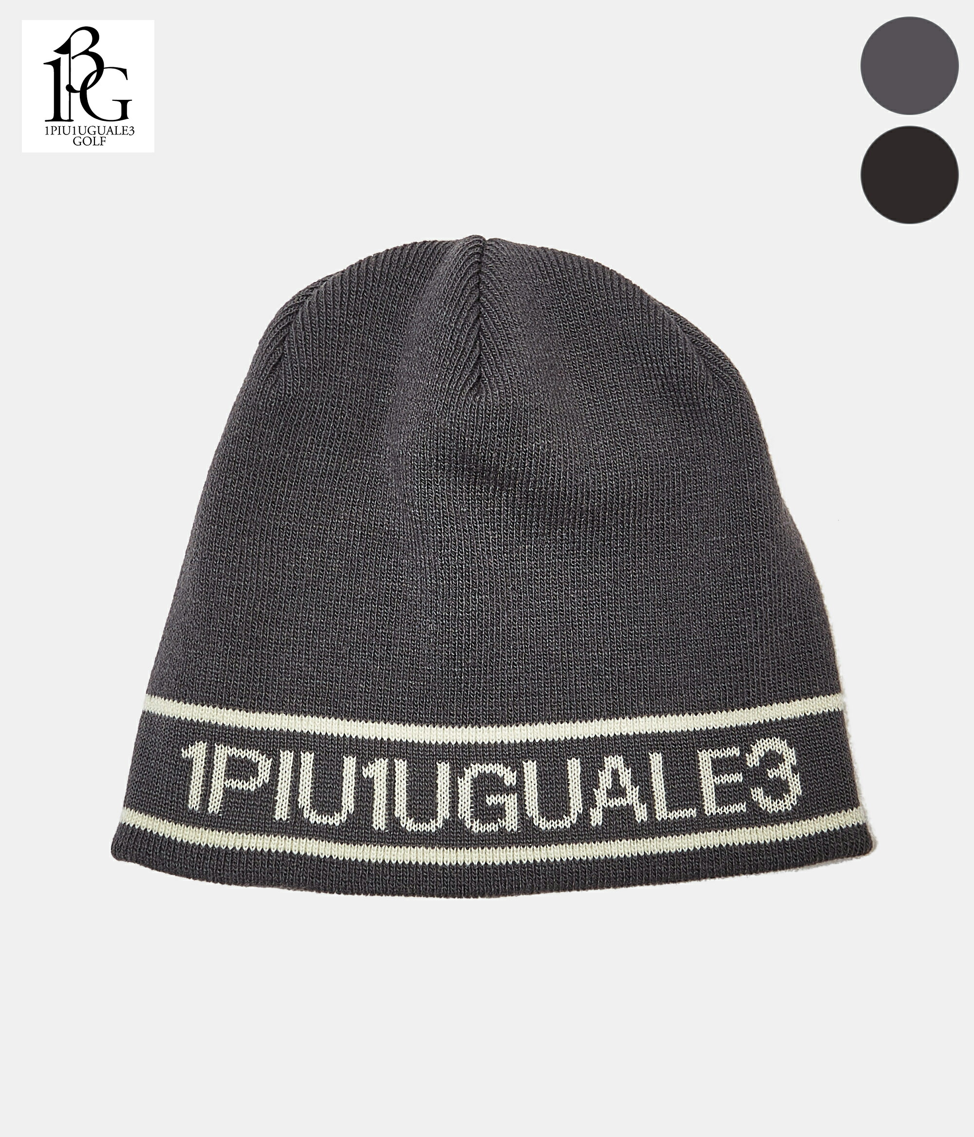 1PIU1UGUALE3 GOLF 千鳥格子ウール キャップ