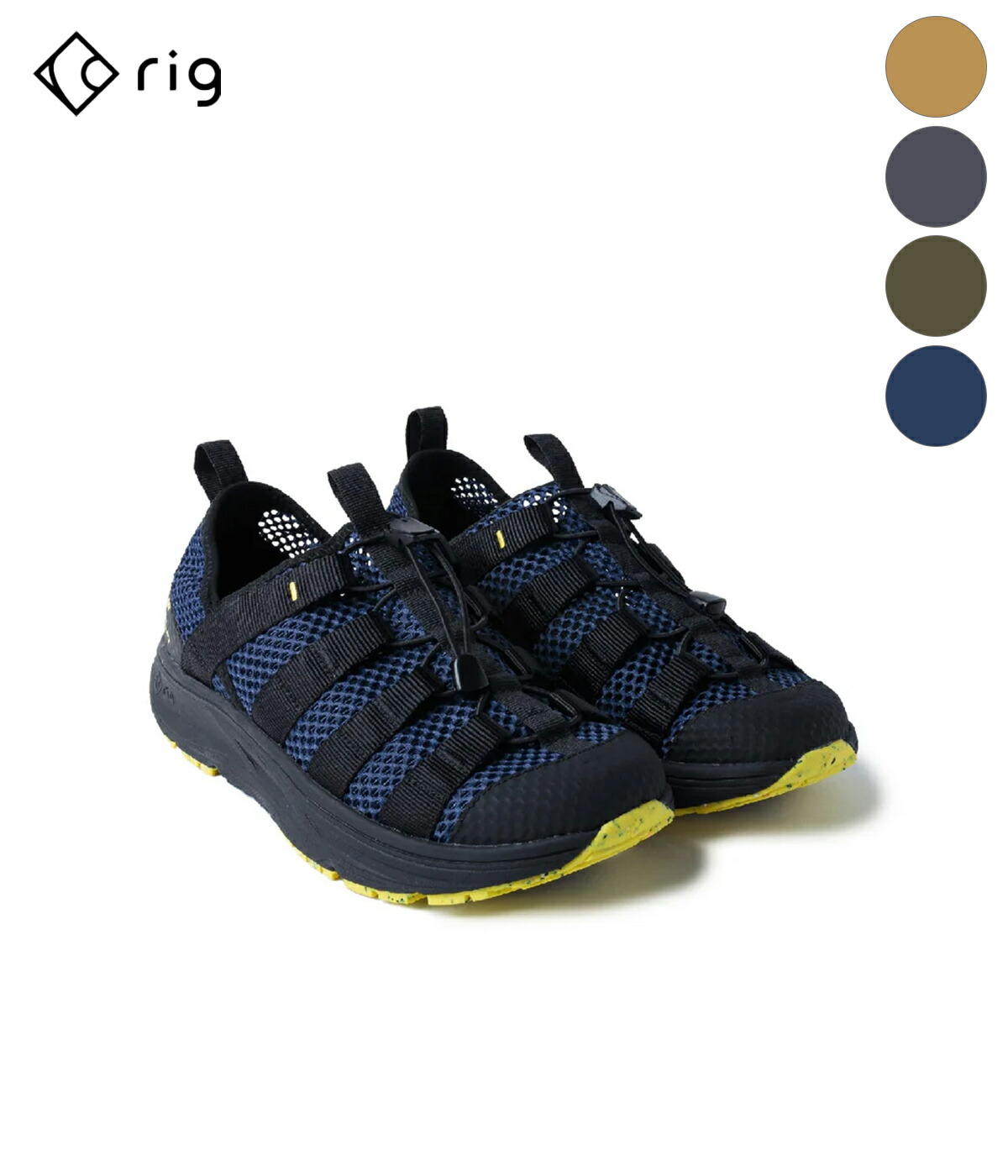楽天市場】rig footwear (リグ フットウェア) moja (RG0009) ブラック