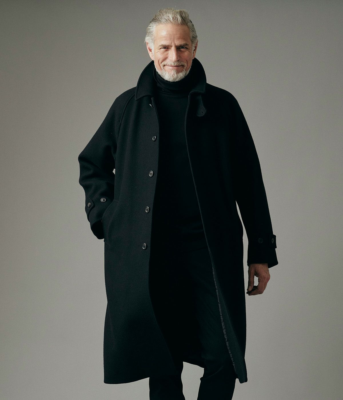 楽天市場】【junhashimoto｜ジュンハシモト】STAND COLLAR COAT