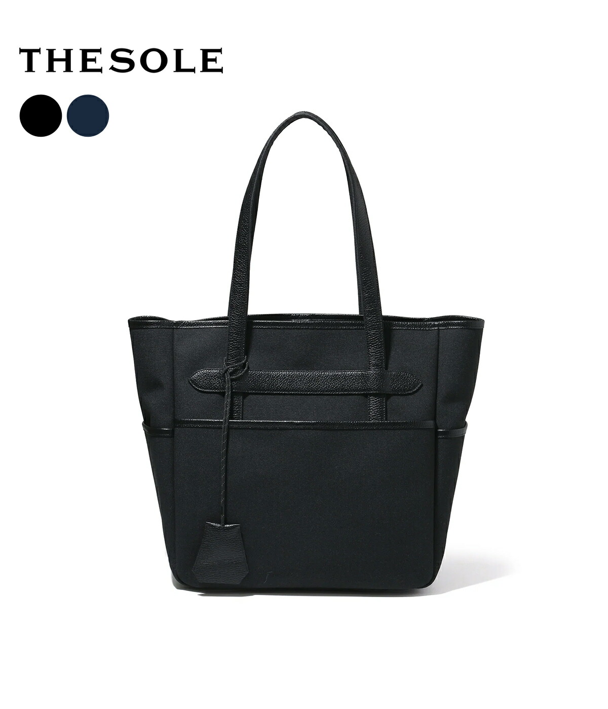 極上美品The Sole　PATTINA THE SOLE（ザソール）PATTINA フラップトートバッグ トリヨン