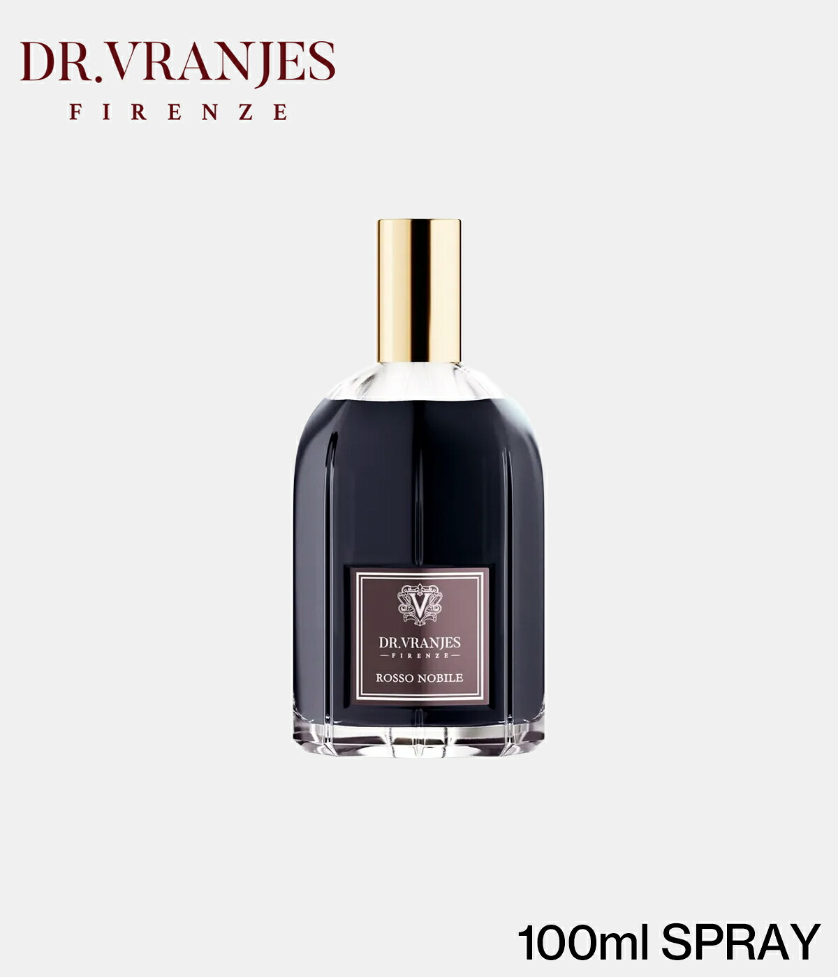【DR.VRANJES｜ドットールヴラニエス】ROSSO NOBILE SPRAY 100ml　ロッソノービレ　ルームスプレー　フレグランス　ギフト　贈り物　プレゼント【DF025129】