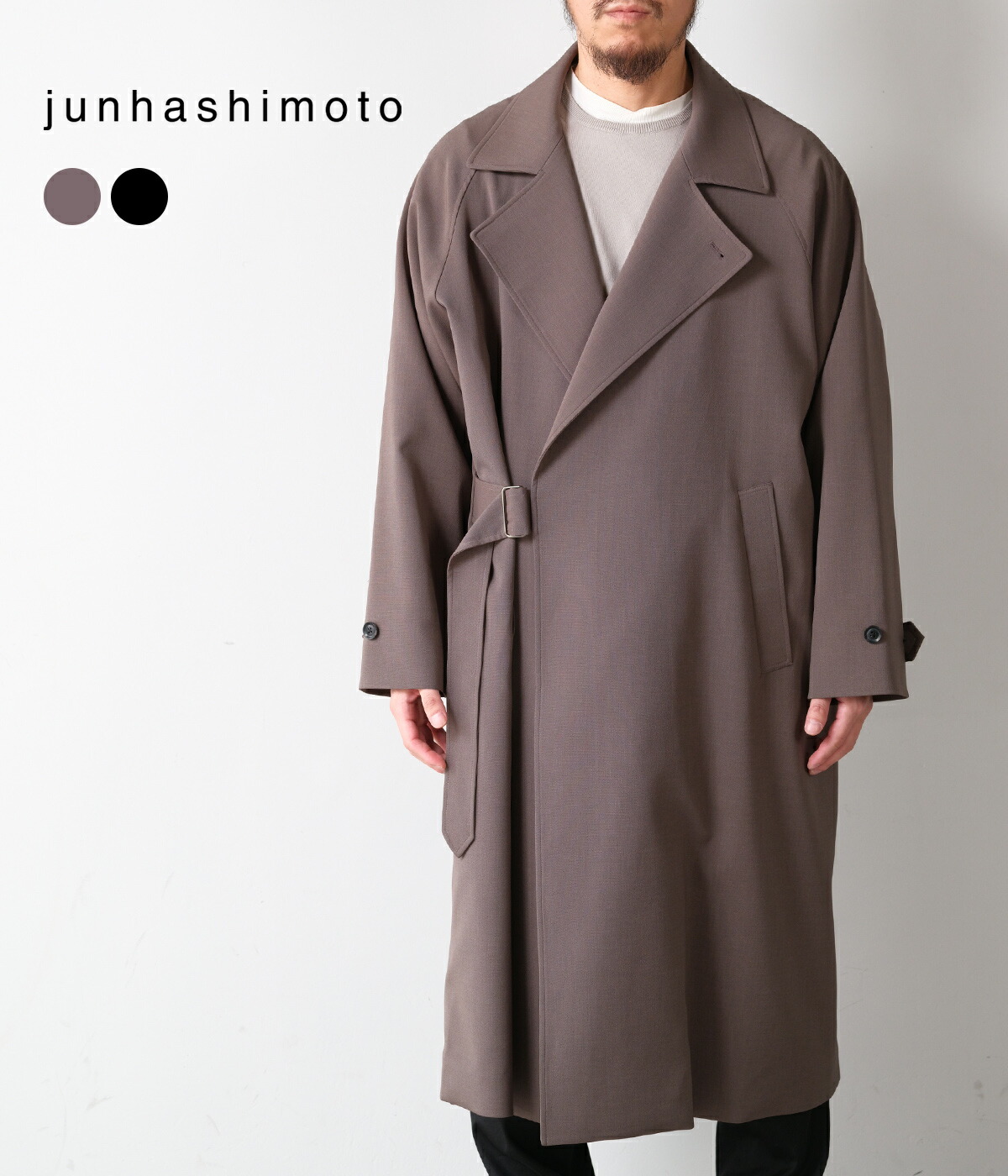 楽天市場】junhashimoto スタンドカラーコート : heartstar