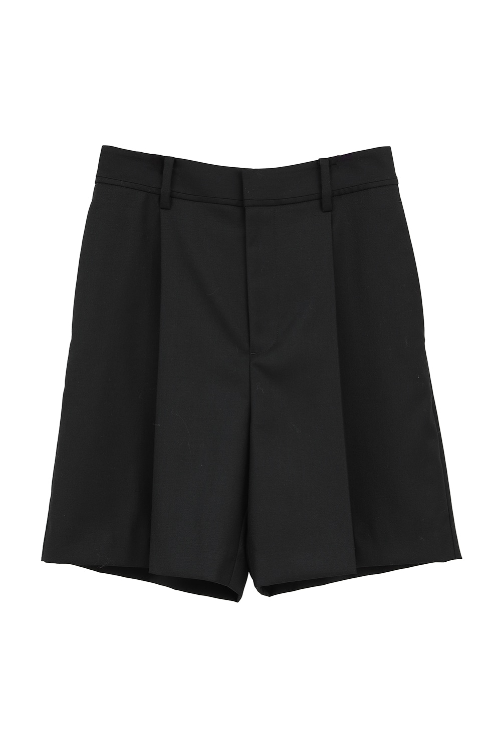 【CLANE｜クラネ】ローウエストハーフパンツ LOW WAIST HALF PANTS ブラック 黒 ポリエステル サマーウール ミニマルデザイン 上品 レディース 松本恵奈【10110-7153】 19,272円