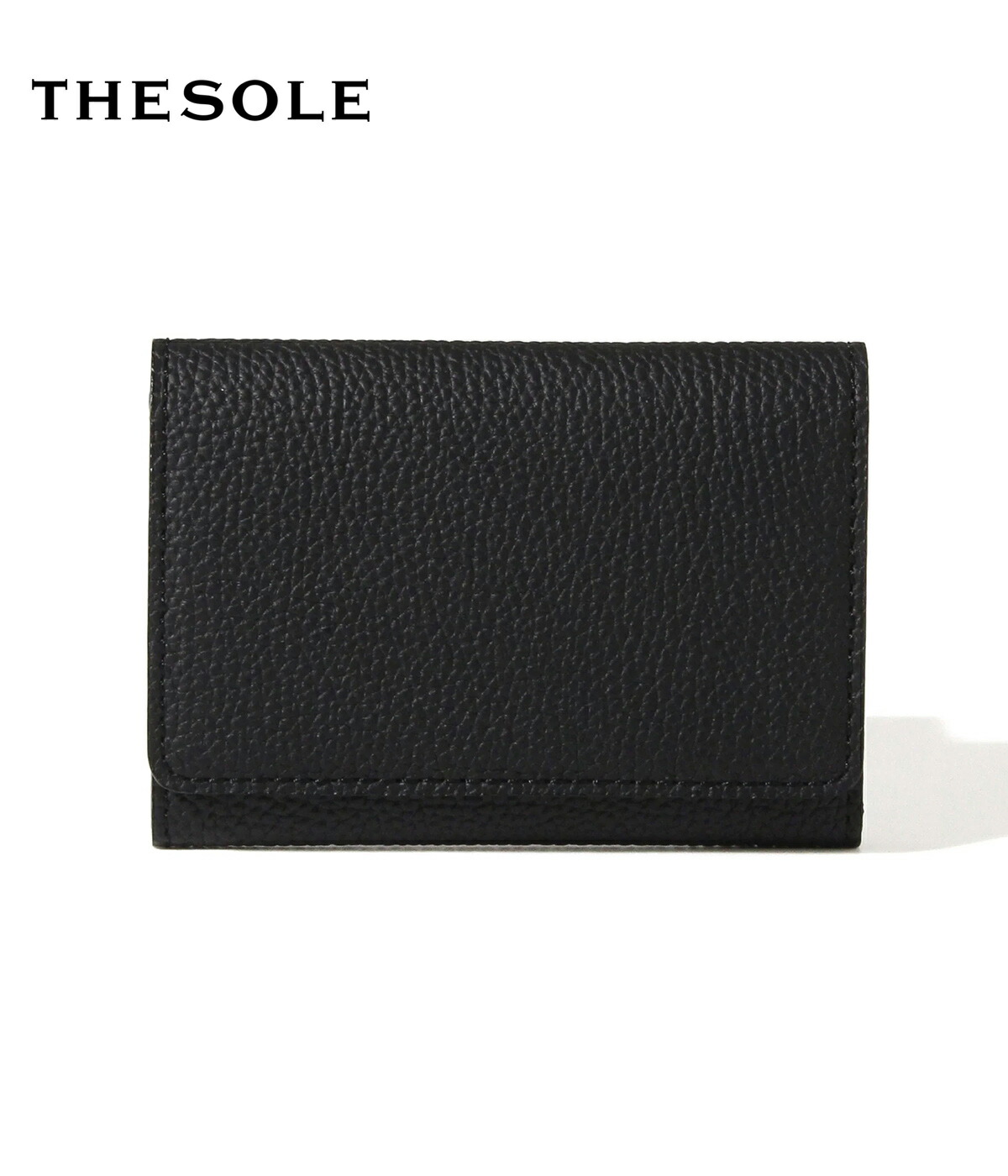 【取り寄せ】【THE SOLE｜ザソール】トリヨン・モーリス 名刺・歌留多入れもの 黒いこと 牛皮 納める力 御前上等感 メンズ 30代 40代 商行為【CC-TM】