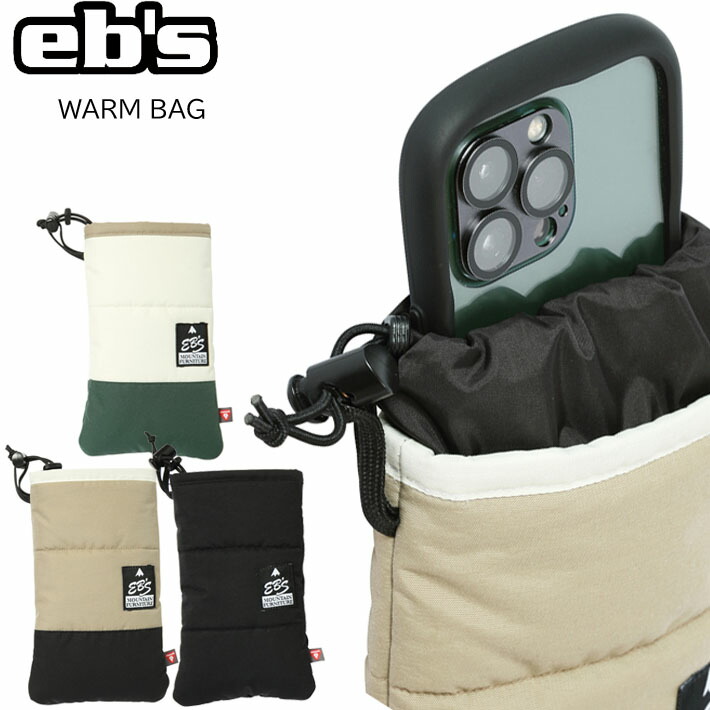 22-23 eb's エビス WARM BAG ウォームバッグ 4200364 ウィンタースポーツ マルチケース 2022 2023  【2022春夏新色】